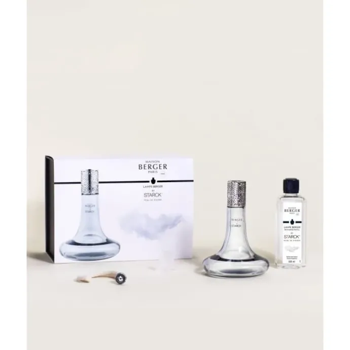 Maison Berger ParisLampe Berger Starck Grise Coffret Lampe Berger
