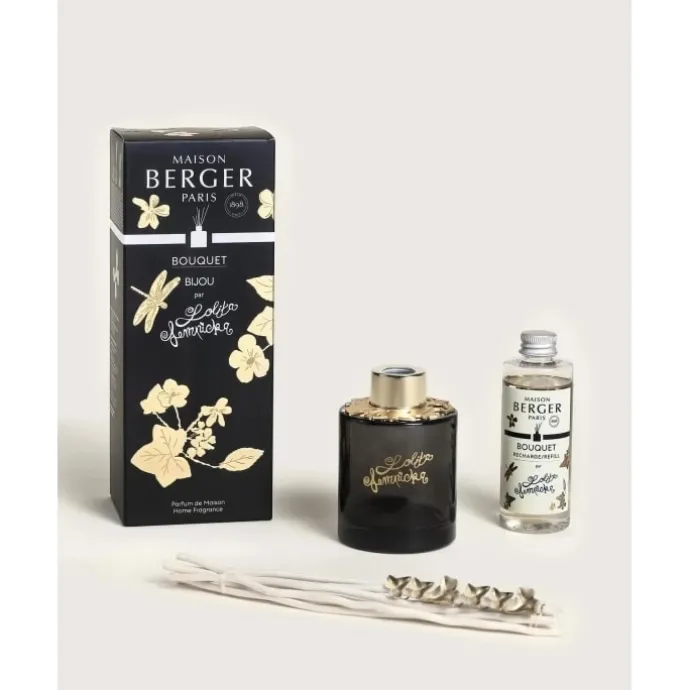 Maison Berger ParisLolita Lempicka Bouquet Bijou Parfumé Black Edition Coffret Parfum d'Intérieur