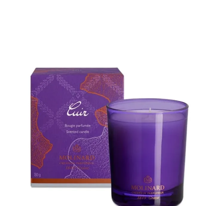 MolinardCuir Bougie Parfumée