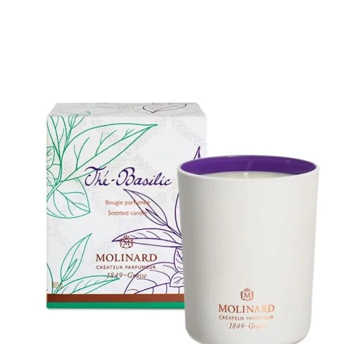 MolinardThé Basilic Bougie Parfumée