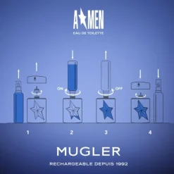 MUGLERA*Men Eau de Toilette Rechargeable
