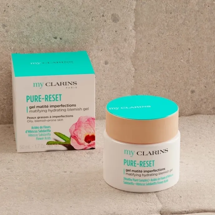 My Clarins Pure-Reset Gel Matité Imperfections - Peaux Grasses et Imperfections