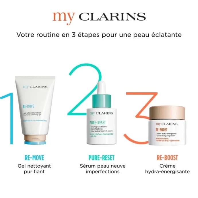 My Clarins RE-BOOST Crème hydra-énergisante - Toutes peaux
