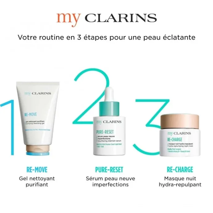 My Clarins RE-CHARGE Masque nuit hydra-repulpant - Toutes Peaux