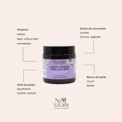 N.A.T Story Hydra Éclat Détox                Masque Gommage