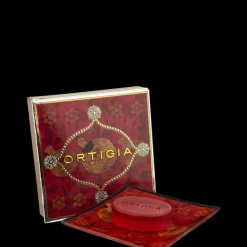 Ortigia SiciliaMelograno Assiette en Verre & Savon