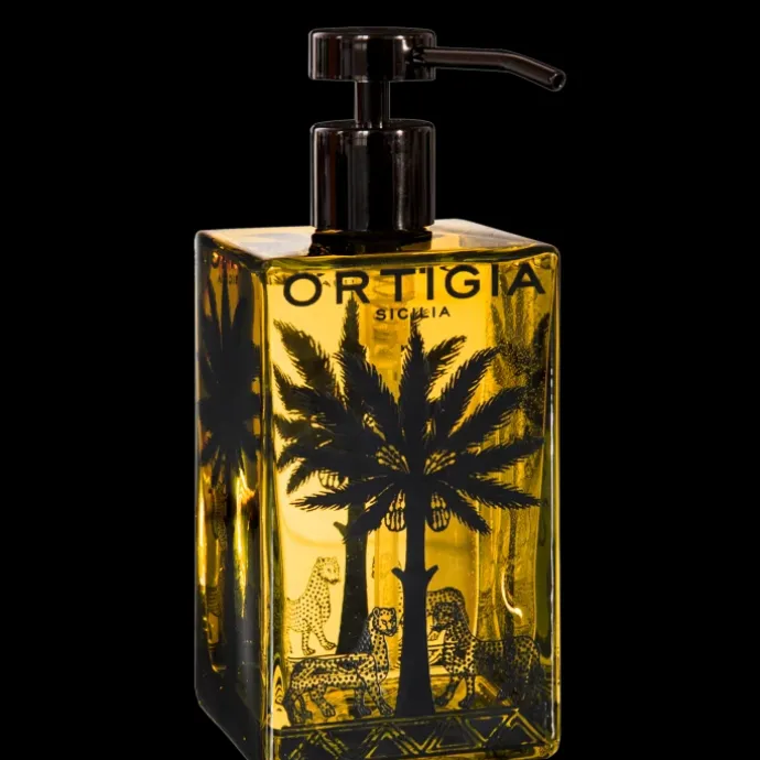 Ortigia SiciliaZagara Savon Liquide - Flacon en Verre Rechargeable