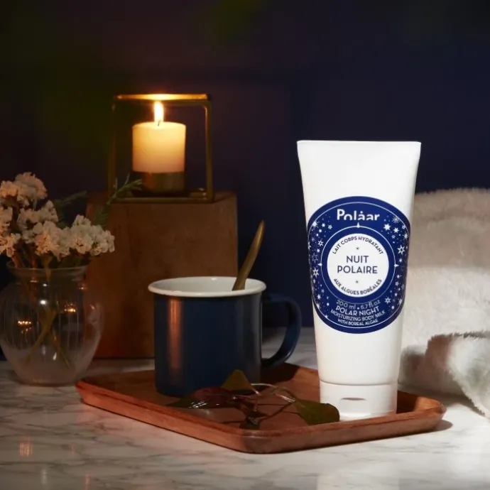 PolaarNuit Polaire aux Algues Boréales Lait Corps Hydratant