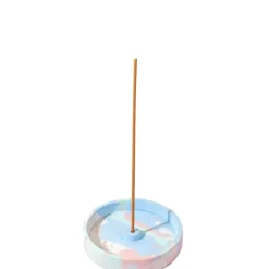 Porte Encens Bloom                Multicolore en Béton