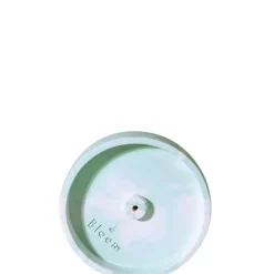 Porte Encens Bloom                Vert Marbré en Béton