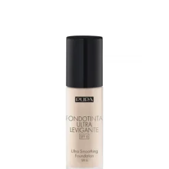 PupaFond de Teint Ultra Lissant SPF 6 Fond de Teint Longue Tenue à Effet Perfecteur
