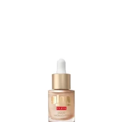 PupaGlow Obsession Liquid Highlighter Illuminateur All Over Liquide Effet Métallisé