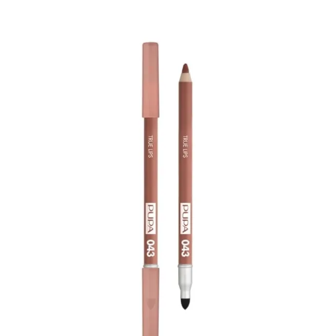 PupaTrue Lips Crayon Contour des Lèvres avec Pinceau Estompeur