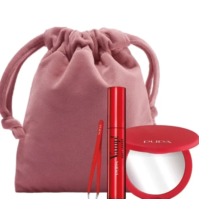PupaVamp! Sexy Lashes + Pince à Epilé + Miroir Coffret Maquillage