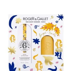 Roger&GalletBois d'Orange Coffret Eau Parfumée Bienfaisante - Bougie Parfumée