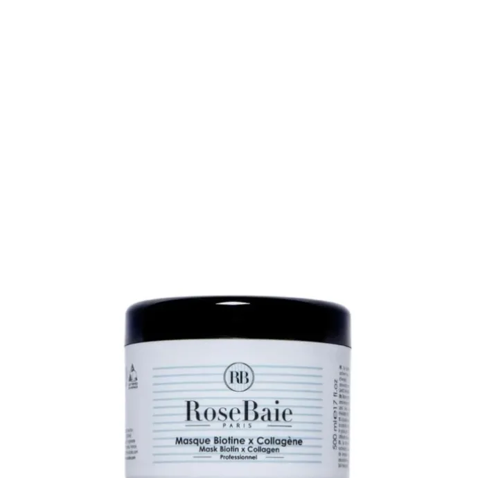 RoseBaie ParisBiotine x Collagène Masque Reparation, Pousse et Reconstruction