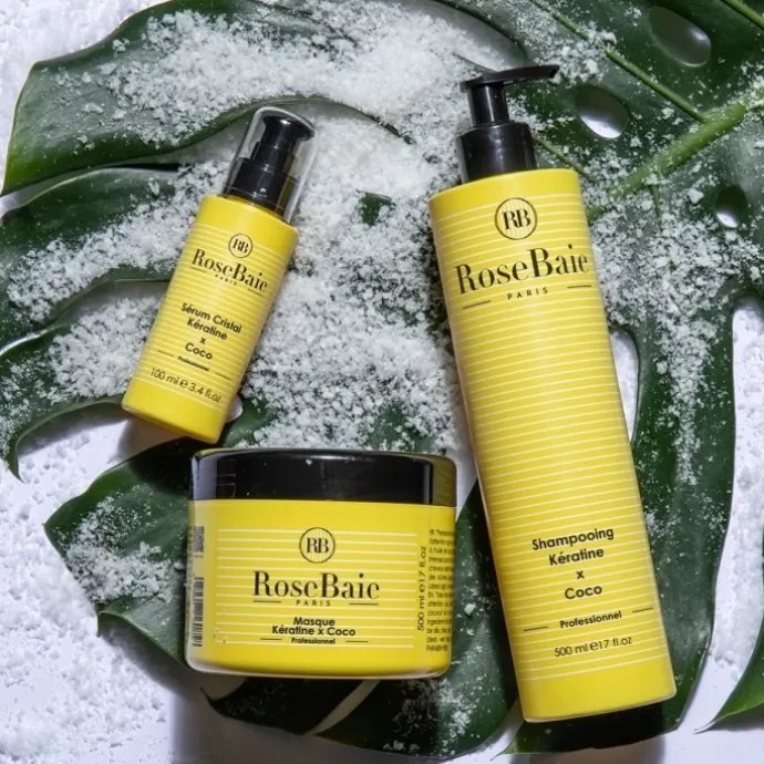 RoseBaie ParisKératine x Coco Shampooing Hydratant et Protecteur