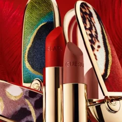 Rouge G de Guerlain Majestic Feathers                L’Écrin Bijou Double Miroir - Songbird
