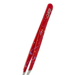 RubisPince Classique Action Painting Rouge                Pince à Épiler Professionnelle pour les Sourcils