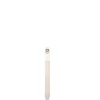 SamsarLime en verre Blanche avec Strass                14,5 cm