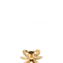 TrudonBougeoir Fleur Chandelier en Métal Doré