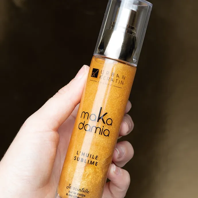 Urban KeratinMakadamia L'Huile Sublime Précieuse Pailletée